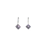 Small Diamond Stone Drop Earrings - Pieces of Bali